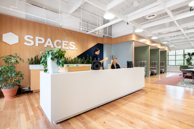 Spaces Calabasas Reception Desk